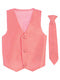 Poly Silk Vest and Necktie - Infant/Toddler - Lito 735