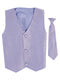 Poly Silk Vest and Necktie - Infant/Toddler - Lito 735