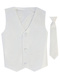 Poly Silk Vest and Necktie - Infant/Toddler - Lito 735