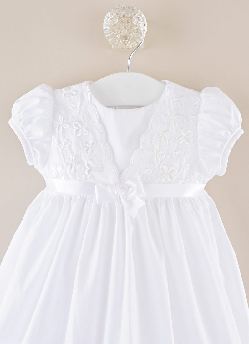 Faye Christening Dress and Headband - LTMAL-FAYE