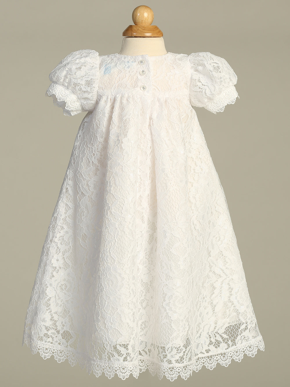 Victoria Lace Christening Gown