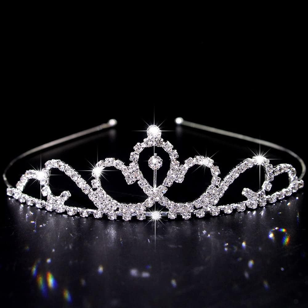 Rhinestone Tiara Headband - HG1012