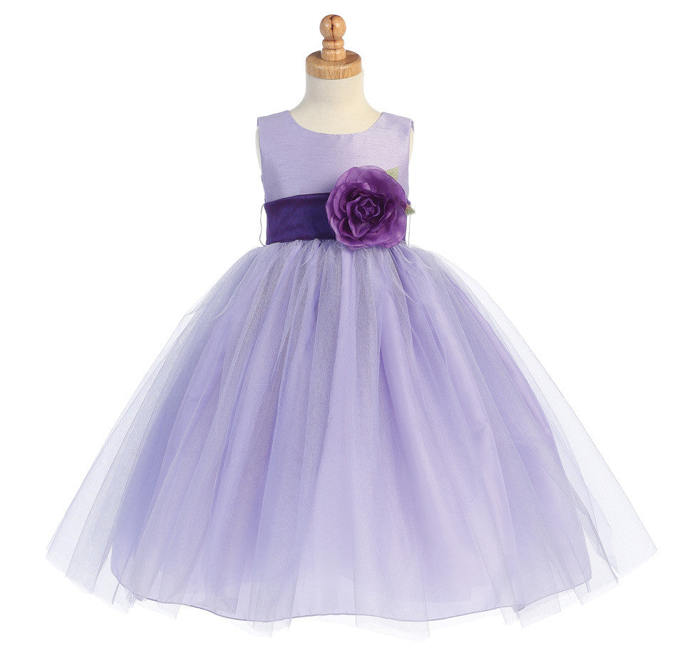 Ballerina Flower Girl Dress Lilac Infant/Toddler BL228