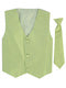 Poly Silk Vest and Necktie for Boys - Lito 735