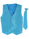 Poly Silk Vest and Necktie - Infant/Toddler - Lito 735