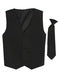 Poly Silk Vest and Necktie for Boys - Lito 735