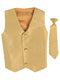 Poly Silk Vest and Necktie for Boys - Lito 735
