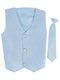 Poly Silk Vest and Necktie for Boys - Lito 735