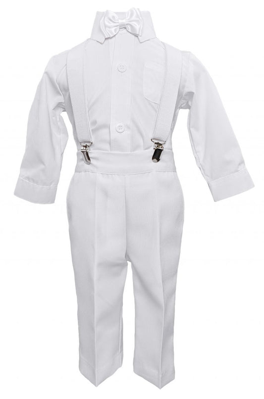 Cooper Suspender Christening Outfit