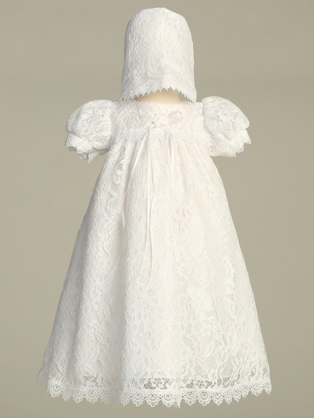 Victoria Lace Christening Gown