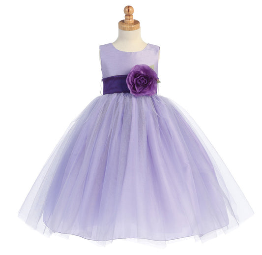 Ballerina Flower Girl Dress - Lilac - Girls Sizes  BL228