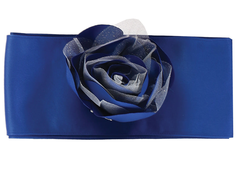 Satin Sash and Flower with Glitter Tulle - BL76