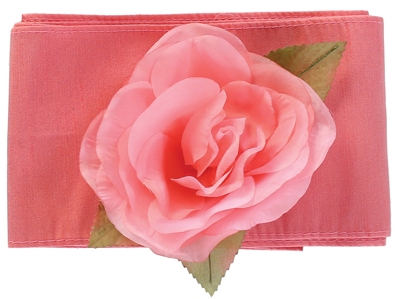Poly Silk Sash and Flower - BL90P