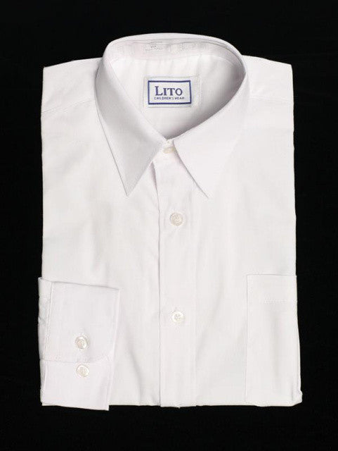 Boy's White Dress Shirt