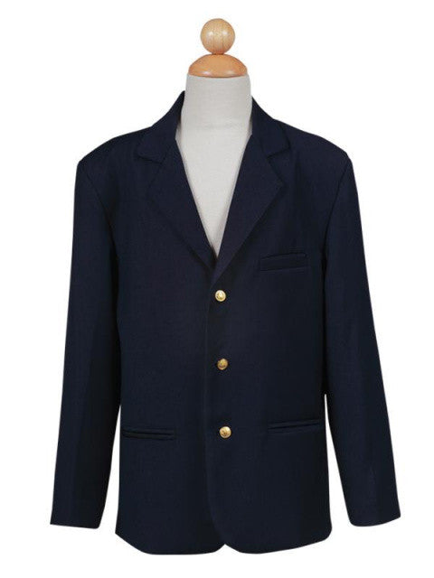 Boy's Navy Blazer with Gold Buttons